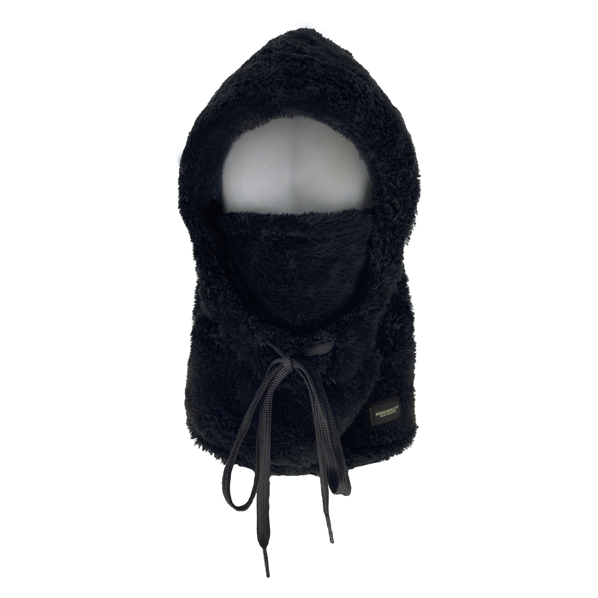 Plush Windproof Winter Hat with Ear and Neck Protection
