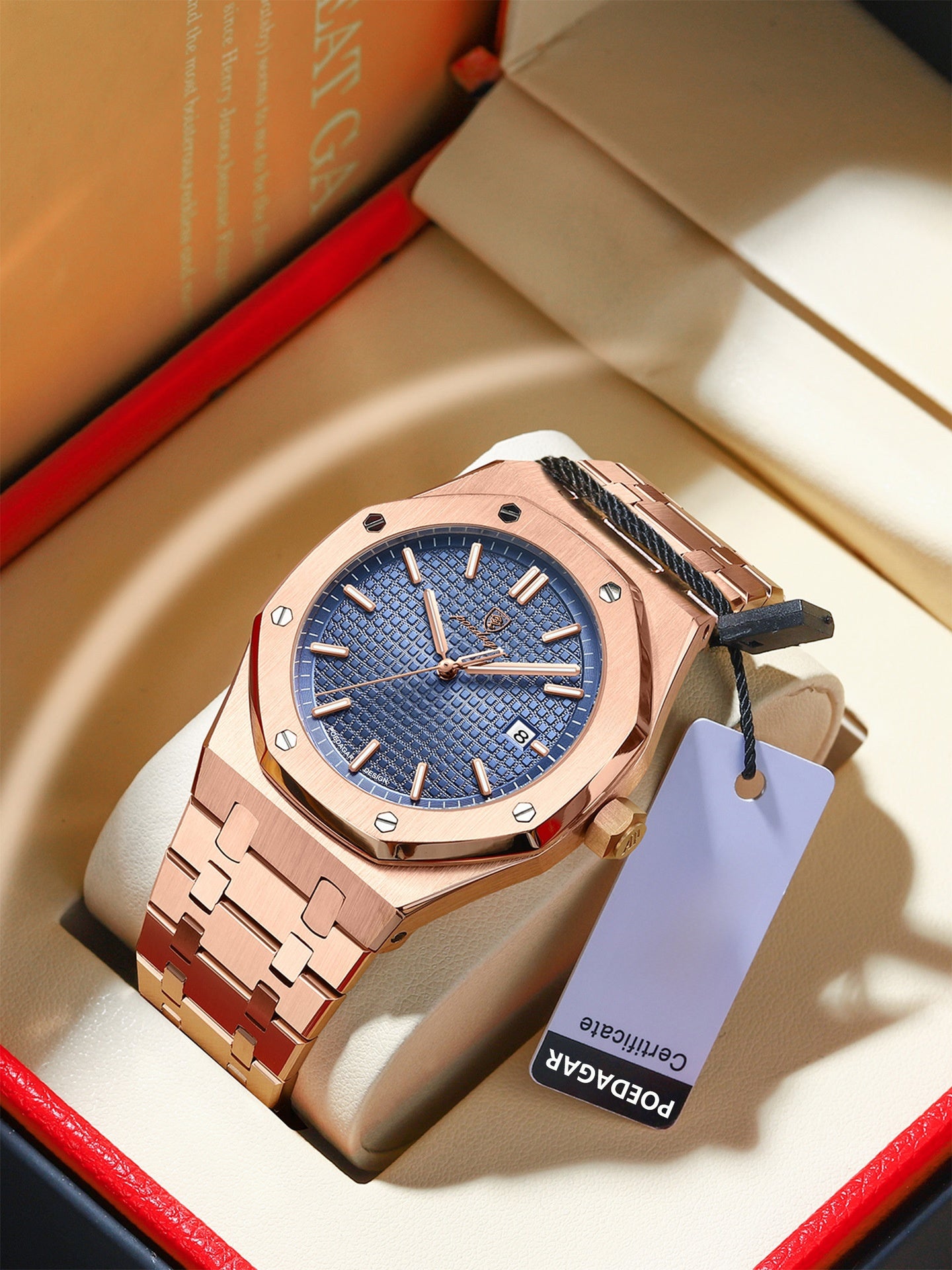 Quartz Watch with Stainless Steel Strap