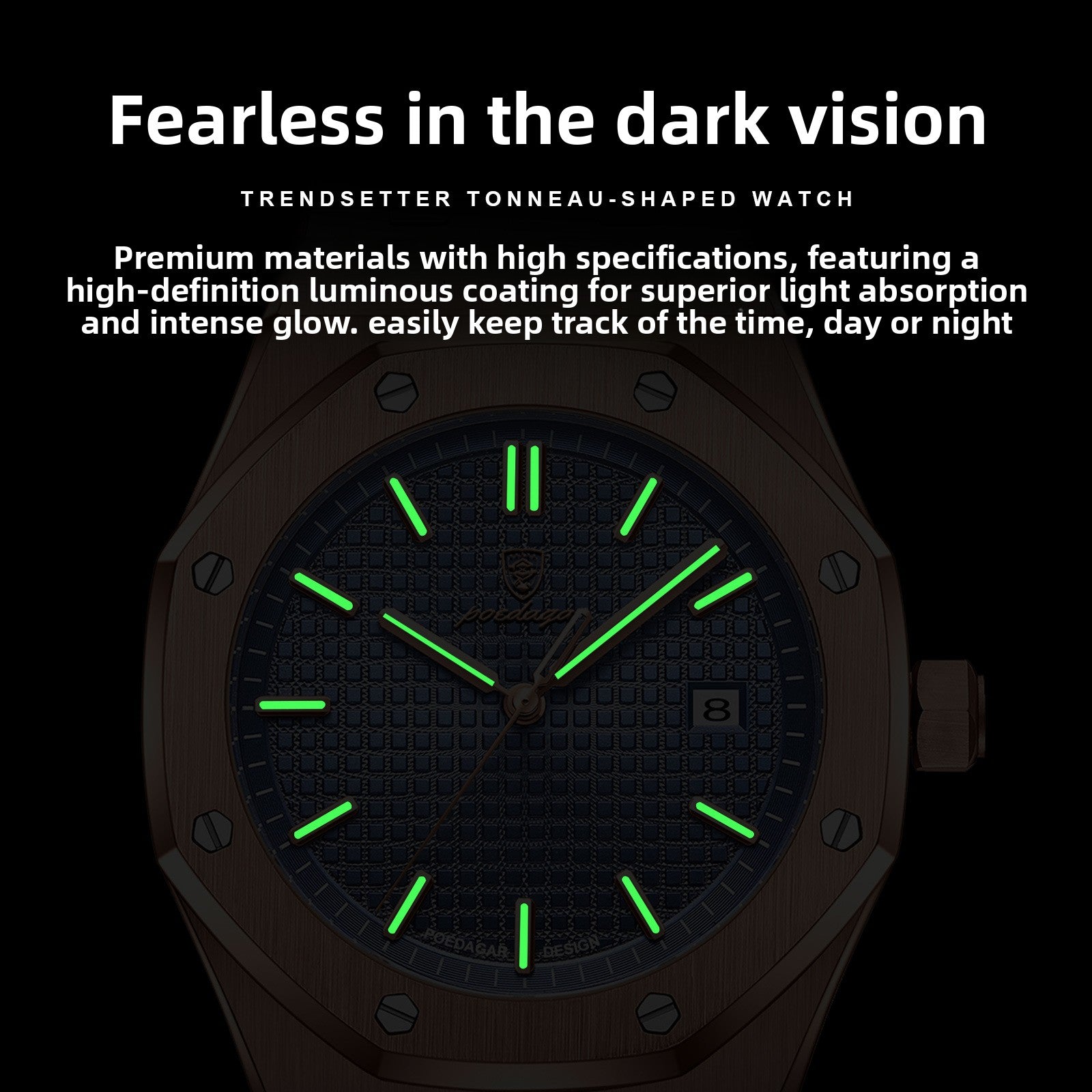 Quartz Watch with Stainless Steel Strap